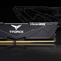 Team T-Force Vulcan FLBD532G6400HC40BDC01 32GB System Memory (2 x 16GB), DDR5 6400, 40-40-40-84, 1.35v, Black, Retail Boxed Team T-Force Vulcan FLBD532G6400HC40BDC01 32GB System Memory (2 x 16GB), DDR5 6400, 40-40-40-84, 1.35v, Black, Retail Boxed